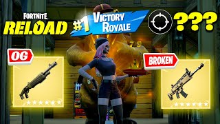 Fortnite Reload MYTHIC SCAR  Squad OG Gameplay Keyboard amp Mouse [upl. by Aihsercal]