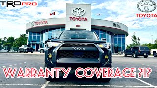 Will Warranty Cover This Issue 2021 Toyota 4Runner TRD Pro [upl. by Kcirdde277]