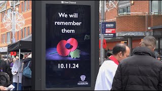 Harrow Remembrance Sunday 2024 [upl. by Lunt684]