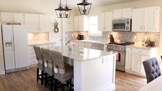 My New Kitchen  Mini Kitchen TourRemodel Update [upl. by Zahara]