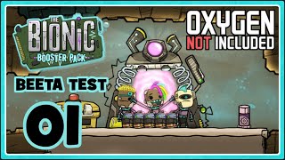 THE BIONIC BOOSTER PACK ⚙🤖 Neues DLC im BEETA TEST  01  Lets Play  Oxygen not Included [upl. by Zantos276]