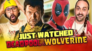 Just Watched DEADPOOL amp WOLVERINE Instant Reaction amp Review [upl. by Alrahc]