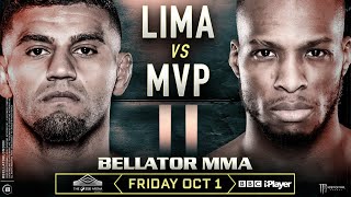 Bellator 267 LIVE Lima vs MVP 2 LIVESTREAM Full Fight Companion amp Play by Play [upl. by Frederica]