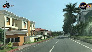 BEAUTIFUL CANTONMENTS RESIDENTIAL AREA In Accra GHANA [upl. by Eeloj]