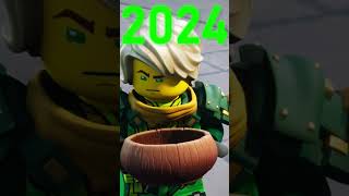 Ninjago Master Lloyd 2024 Vs 2017 ninjago nostaliga shorts [upl. by Yessydo]