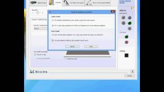 hoparlör ile kulaklığı aynı anda kullanma WINDOWS 8 [upl. by Noid472]