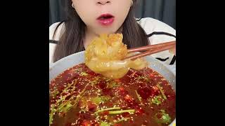 Eating Jellyfish Peanuts and Oyster asmr mukbang asmrsounds food shortvideo jellyfish [upl. by Tanney]