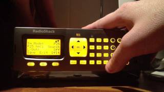 How to program a Radio Shack Pro197 Digital Trunking Scann [upl. by Sanoy472]