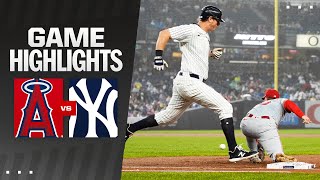 Angels vs Yankees Game Highlights 8824  MLB Highlights [upl. by Orfurd]