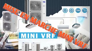 MISE EN MARCHE MINI VRF [upl. by Rigby]