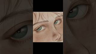 Drawing Both eyes is always harderTT art artist sketch drawing digitalart eyes draw [upl. by Laven]