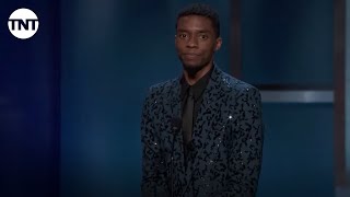 Chadwick Boseman Tribute to Denzel Washington  AFI 2019  TNT [upl. by Juliana]