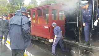 Puffing Billy Great train Race the big returning In 2023 With Locomotive 8A 12A Part 1 [upl. by Templa]