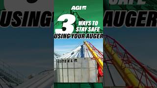 Stay safe while using your grain auger this harvest farmequipment farmsafety [upl. by Ardnayek145]