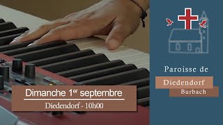 Paroisse de BurbachDiedendorf  Dimanche 1er septembre 2024 [upl. by Zalucki]