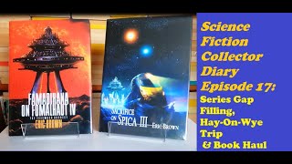 Science Fiction Collector Diary Episode 19 Gapfilling HayOnWye Trip Mini Bookhaul booktube [upl. by Ladonna]