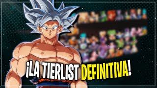 He CREADO la TIER LIST DEFINITIVA de 2024 para DRAGON BALL FIGHTERZ [upl. by Ial171]