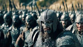 Saurons army attacks Middleearth 160000 vs 220000 Middleearth army   UEBS2 4k [upl. by Nirac]