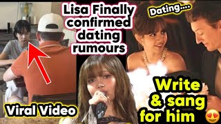 BLACKPINK’s Lisa All But Confirms Relationship With Frédéric Arnault In Unreleased Song  Kpop News [upl. by Nelav496]