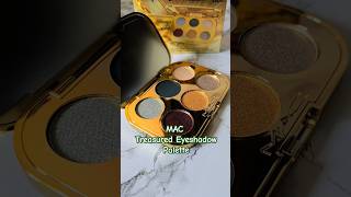 Swatching the new MAC Treasured Eyeshadow Palette in All The Riches  MACCosmetics maceyeshadow [upl. by Gayla393]