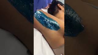 Under arm Wex waxing esthetician wax hairremoval skincare waxup kirikkanta trending viral [upl. by Erlewine378]