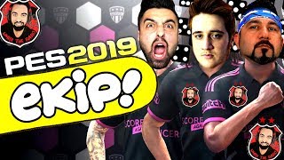 KRALLAR GERİ DÖNDÜ  PES 2019 EKİP COOP [upl. by Tiana764]