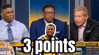 UNDISPUTED  quotBronny is so bad hes not ready for NBAquot reaction nba bronnyjames lakers [upl. by Julia]