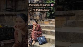 Mukteshwar Mandir At Bhubaneswar 🌸✨Peaceful place 🕊️🤎✨trending temple vlog bhubaneswardiaries [upl. by Zannini9]