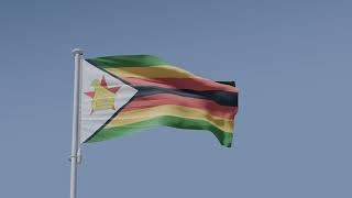 Zimbabwe Waving Flag  Rwakakomborerwa rudzi rwakaita Jehovha Mwari warwo PISAREMA 3312 [upl. by Glick]