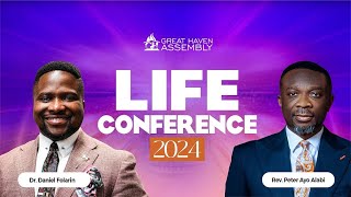 LIFE CONFERENCE 2024  DAY 1  Pst Dr Daniel Folarin  GHA LIVE  11012024 [upl. by Nyliac]