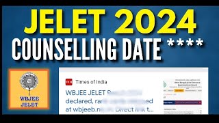 JELET 2024 Counselling DATE  September🔴Before Durgapuja😭 jelet2024 [upl. by Clintock]