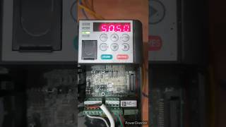 inovance drive single phase to three phase connectioninovance drive programming [upl. by Yrennalf]