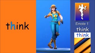 FortNite Sight Words Enrichment  Sight Word Song  PhonicsMan Virtual Learning [upl. by Colombi458]