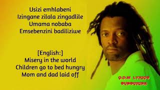 Lucky Dube  Usizi Lyrics [upl. by Haelam641]