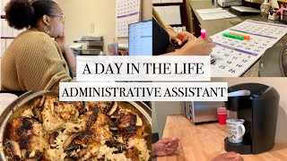 Vlog 9 A Day In The Life of a Administrative Assistant in Atlanta  FullTime Office Job [upl. by Amund]