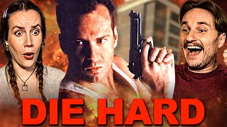 Die Hard 1988 REACTION  FIRST TIME WATCHING [upl. by Adiell]