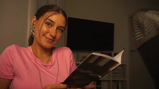 reading in spanish ASMR📖 [upl. by Yelhsa]