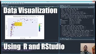 R Tutorial 2 Economic and Financial Data Visualization in RRStudio [upl. by Esaele453]