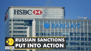 International banks funds and exchanges put Russias financial sanctions into action Business News [upl. by Messing179]