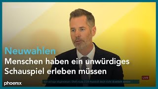 FDP Fraktionspressekonferenz mit Christian Dürr  121124 [upl. by Noreh]