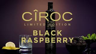 Ciroc Black Raspberry Recipe  Black Smash [upl. by Millburn768]