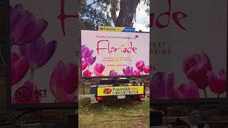 FLORIADE FLOWERS SHOW 2024 IN CANBERRA IN THE ACT [upl. by Hephzipah929]