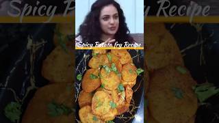 Nithya menens Spicy Potato fry RecipeHomemade potatorecipe celebrity short [upl. by Alicia]