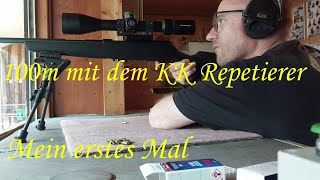 100m mit dem KK Repetierer  Mein erstes Mal [upl. by Akin]