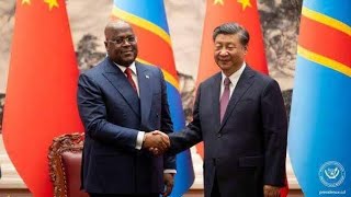 10124 LE PRESIDENT CHINOIS XIJINPING VIENT DADRESSER SES FELICITATION AUX PRESIDENT TSHISEKEDI [upl. by Floss]