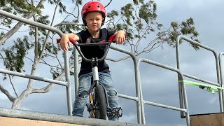 Lennox Lenton National Freestyle BMX Competition Rampfest 2022 Under 7s Australian Champ [upl. by Esina]