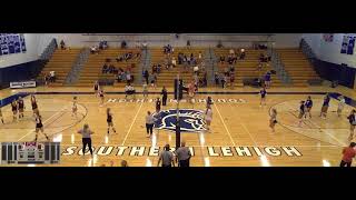 Southern Lehigh vs Lehighton High School Girls Varsity Volleyball [upl. by Ogilvie408]