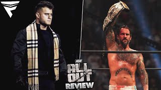 MJF REGRESA  AEW All Out 2022 REVIEW [upl. by Ehr325]