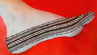 Pairon Ki Mehandi Ka Design  Pair Ki Mehandi Ki Design  Pero Ki Mehndi Ke DesignLeg Mehndi Design [upl. by Dart]