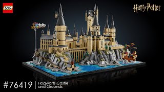 LEGO Harry Potter  Hogwarts Castle and Grounds 76419 [upl. by Kendra174]